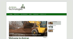 Desktop Screenshot of amiran-technologies.com
