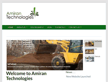 Tablet Screenshot of amiran-technologies.com